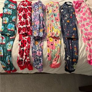 Little Sleepies Kids Pajama Sets - Multicolor Collection